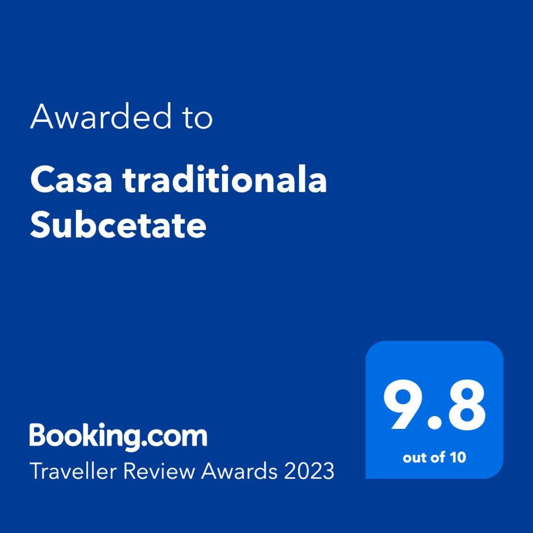 Casa traditionala Subcetate Subcetate  Luaran gambar